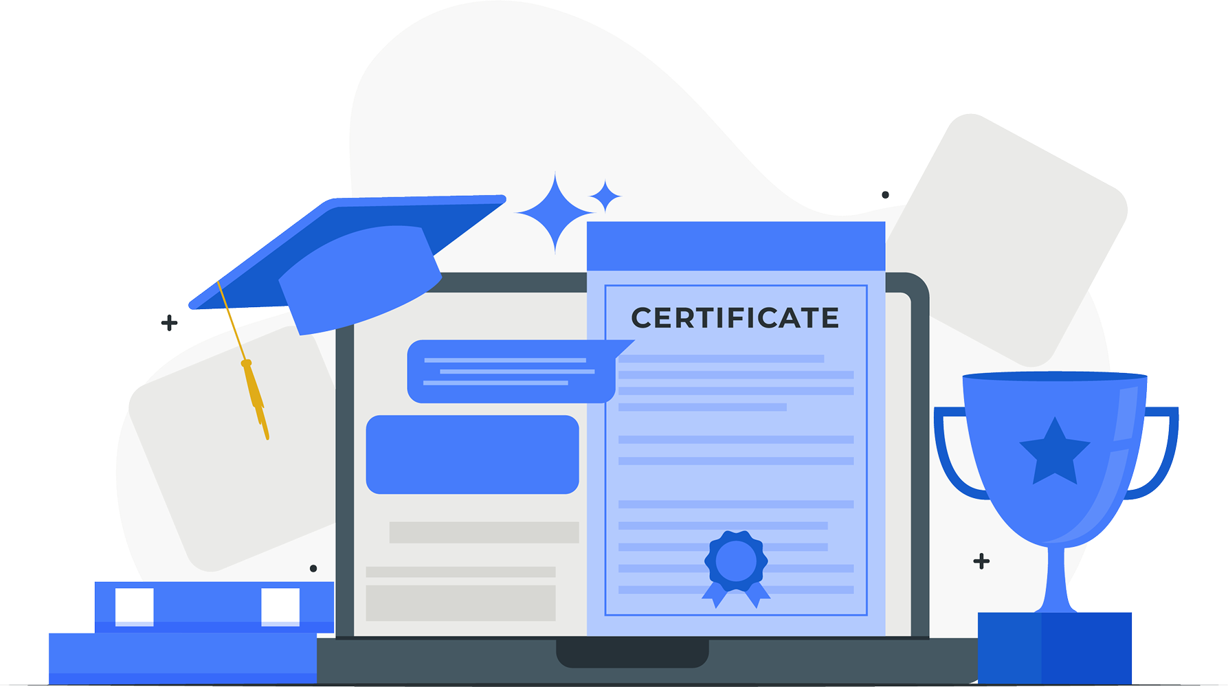 Certificate illustration